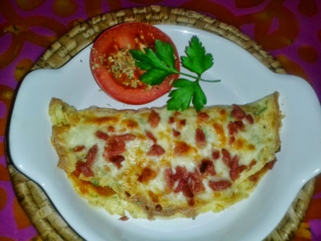 Tortilla mariposa al grill
