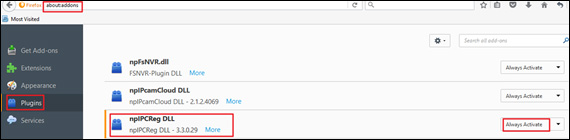 Foscam error “please re-login after plugin installed”