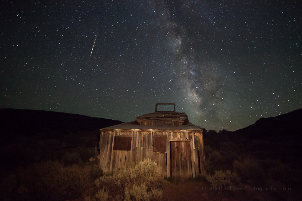 Jeff Sullivan Photography Perseid Meteor Shower 2014 Continues as Moon