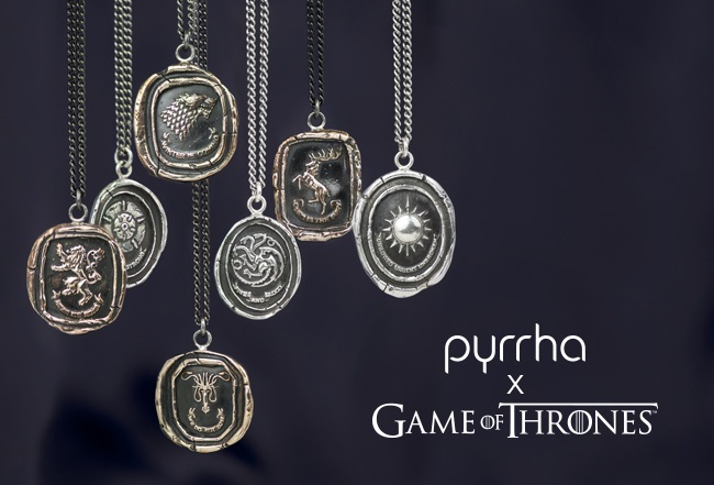frumpy to funky: EXCLUSIVE: Game of Thrones // Pyrrha Jewellery Collection
