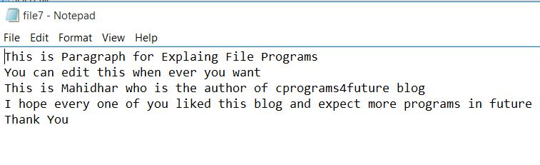 All C Programs: Program 207:To Copy text from one File to Another File