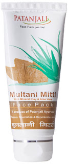 Patanjali Multani Mitti Face Pack Review