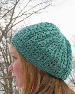 Sweet & Simple Lace Hat knitting pattern found on Ravelry by designer Karen Marlatt