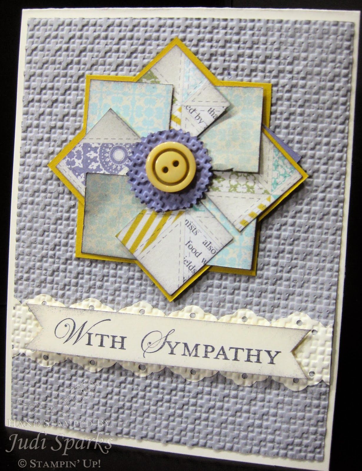 Judi's Cuties Quilted Card