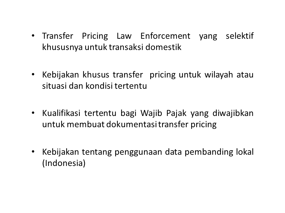 Transferring price