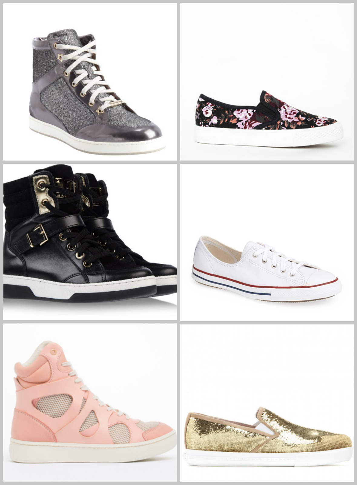 in trend sneakers