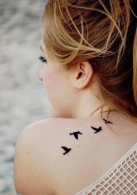 tatuagens femininas de pássaros tatuagens femininas de pássaros