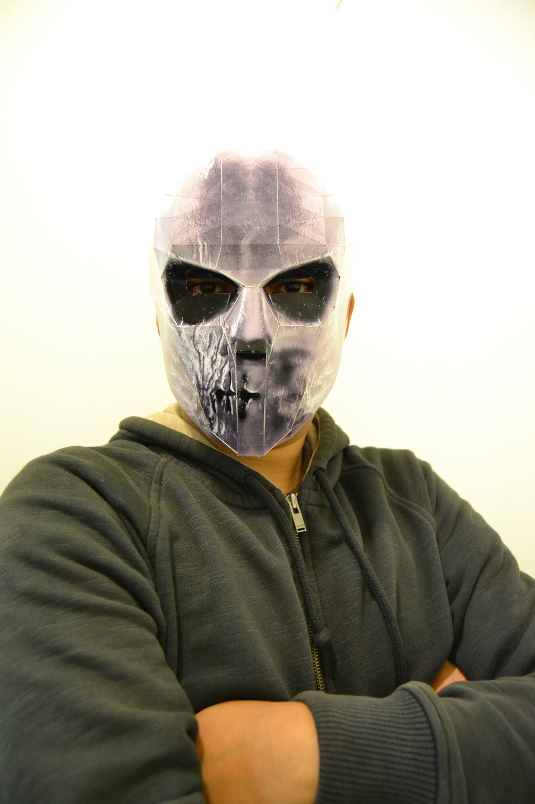 Tyson Rios Papercraft Mask