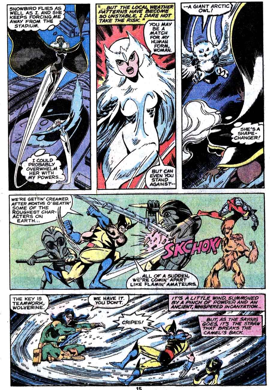 X-men #121 John Byrne marvel key issue 1970s bronze age comic book page - 1st appearance Alpha Flight