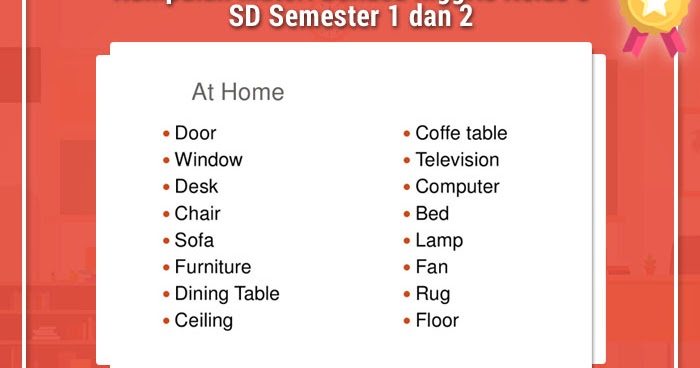 Materi Ajar Bahasa Inggris Kelas 3 Sd 11 Guru Paud