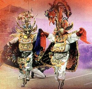 La Diablada Foto a la presentación de La Diablada
