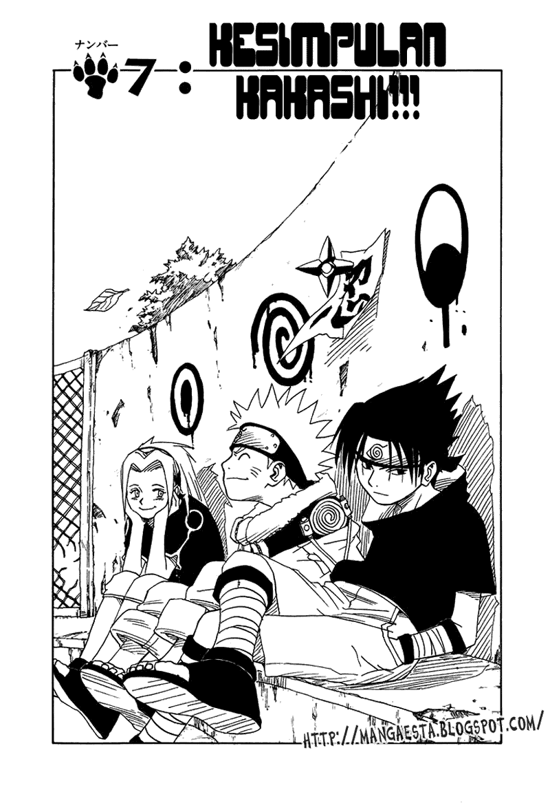 Naruto 007 - Kesimpulan Kakashi Naruto 007 01 Naruto 007 Kesimpulan Kakashi
