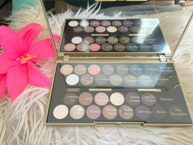 makeup revolution fortune favours the brave shades