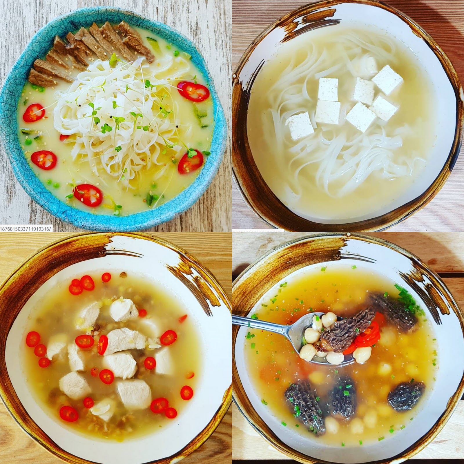 4 sopas deliciosas, fáciles y saludables