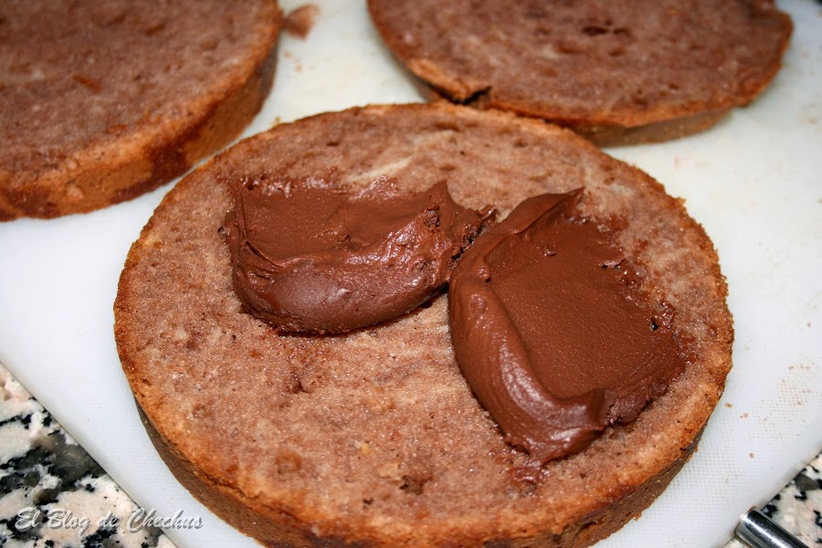 Tarta Peoni, Tartas decoradas, El Blog de Chechus, Chechus Cupcakes