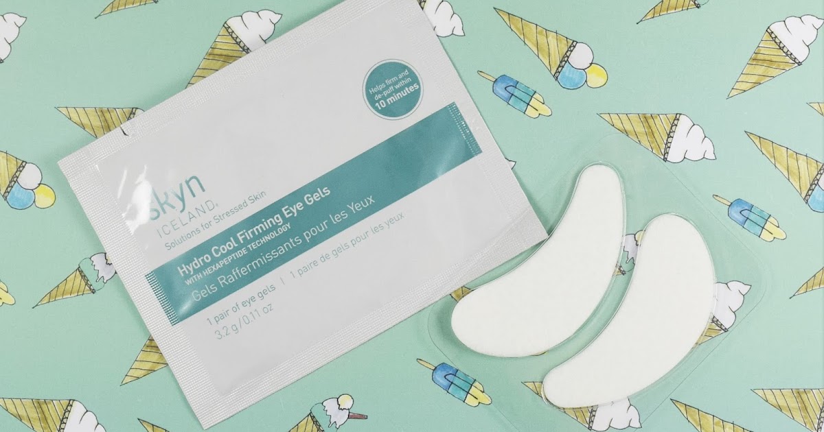 FACE MASK FRIDAY SKYN ICELAND HYDRO COOL FIRMING EYE GELS A Life