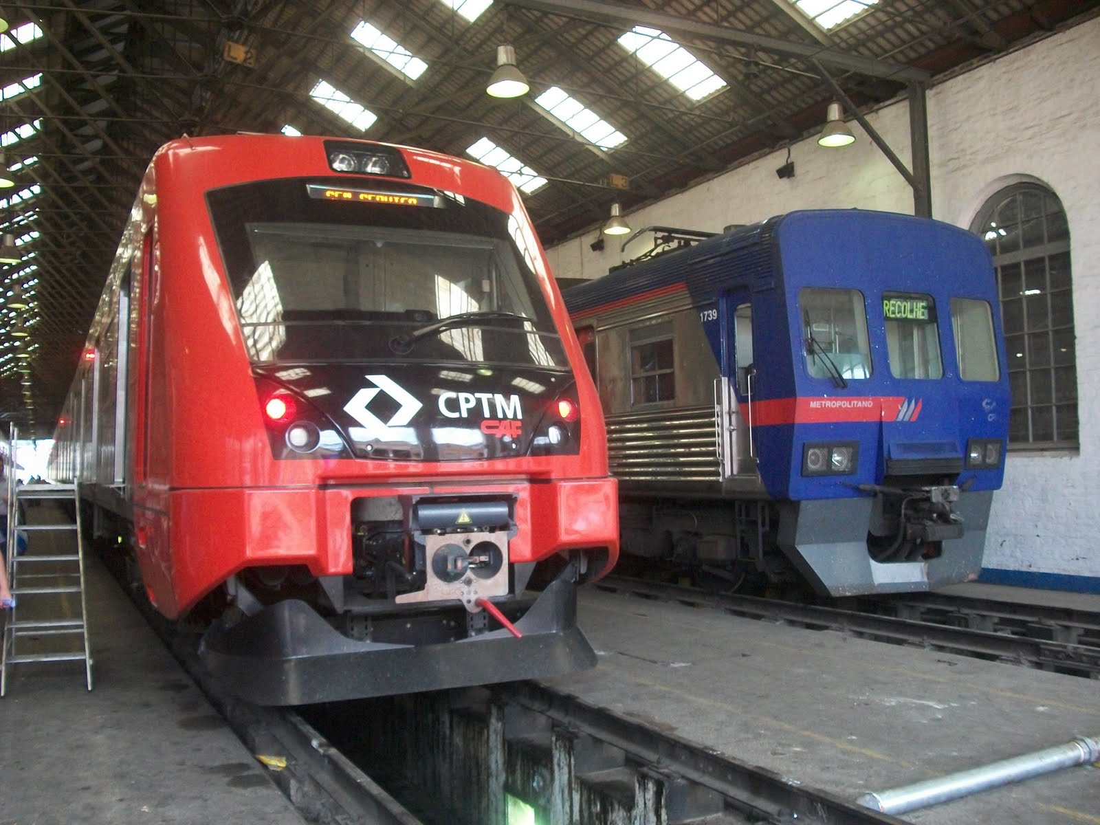 Novo trem da CPTM Série 7000 completa um ano de circulação na Linha 7Rubi Diário da CPTM