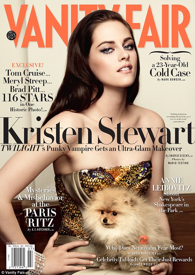Kristen Stewart strips down high-fashion shoot for Vanity Fair magazine