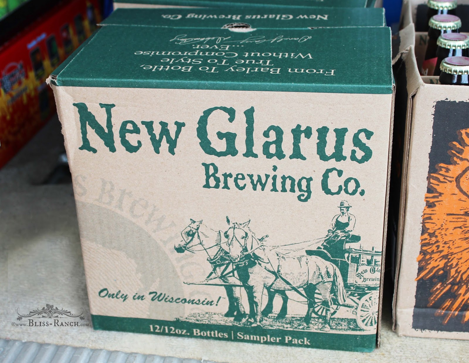 New Glarus Beer, Wisconsin, Bliss-Ranch.com