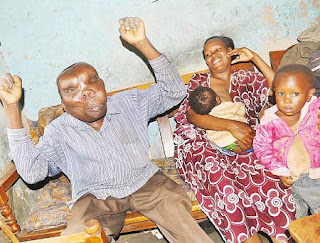 ugliest ugandan man Godfrey Baguma Sebabi second wife children