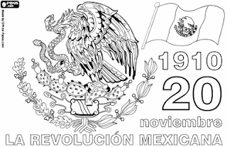 dibujos para colorear de la revolucion mexicana