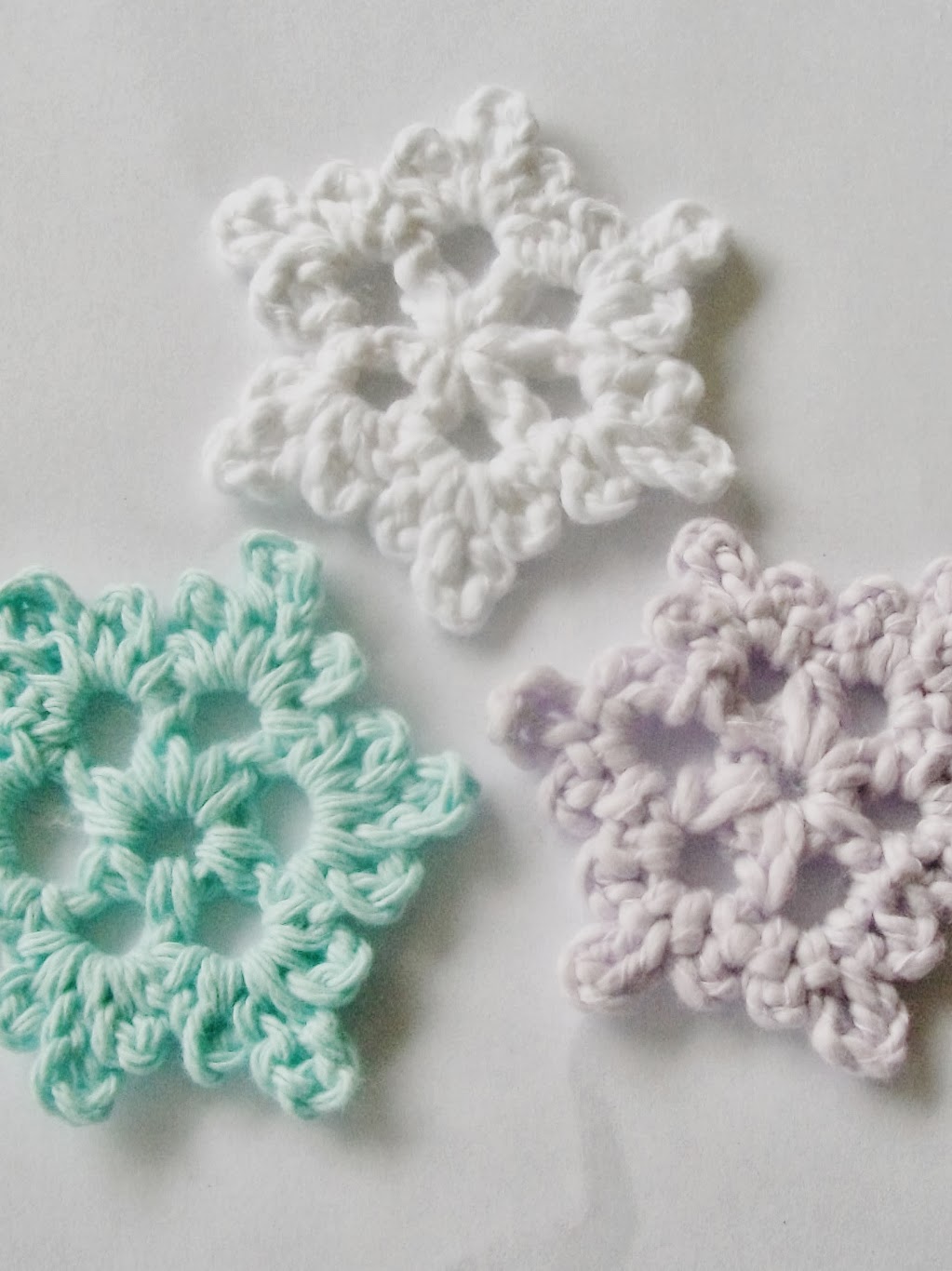 Flower Girl Cottage Easy Crochet Snowflake Pattern