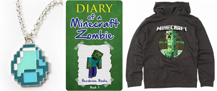 minecraft hoodie asda