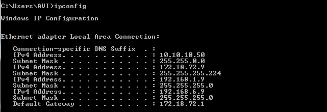 My Solutions: N+ TechNotes - TCP/IP Troubleshooting Tools