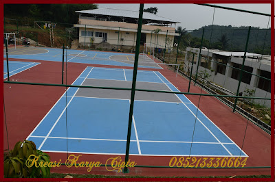 jasa pengecatan lapangan tenis