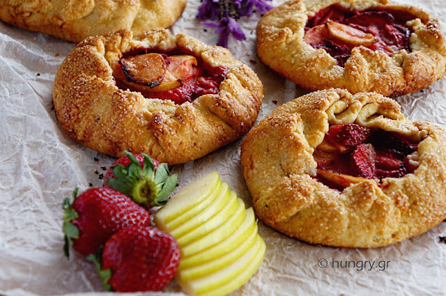 Strawberry, Apple Tart