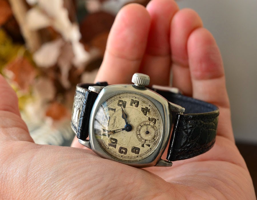 イリノイの銀製懐中時計 最終値下げ - 時計