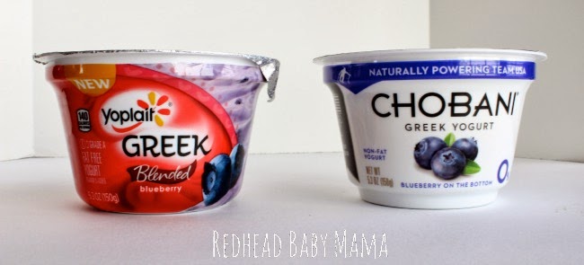 Yoplait Chobani #tasteoff - Redhead Baby Mama