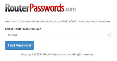 router password