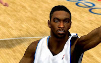 NBA 2K12 Kenneth Faried of Denver Nuggets Cyber face Patch
