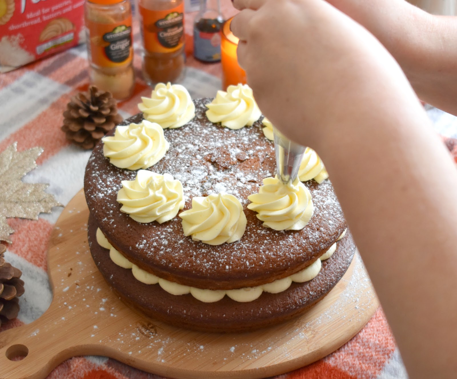 Haysparkle Baking On A Budget Autumn Spice Cake Recipe