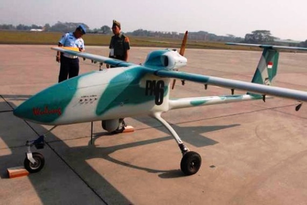 Pesawat UAV Wulung Buatan BPPT