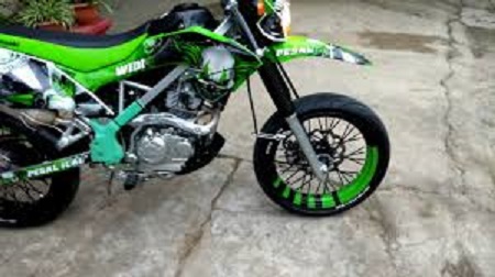 modifikasi klx 150 supermoto Modifikasi kawasaki klx terbaru