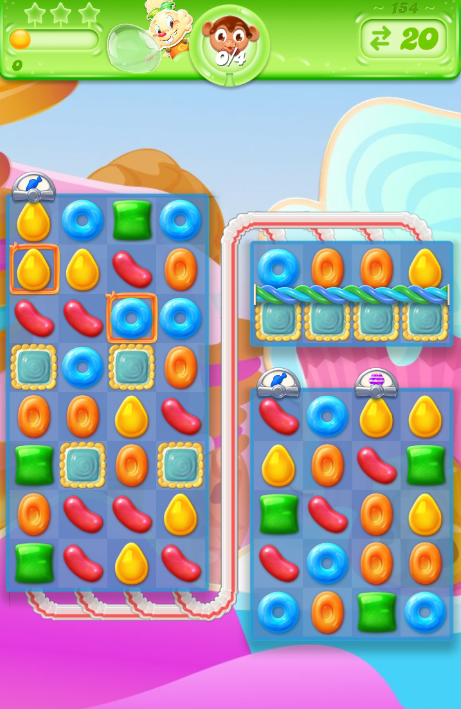 Candy Crush Jelly Saga 154 Candy Crush Jelly Saga 154