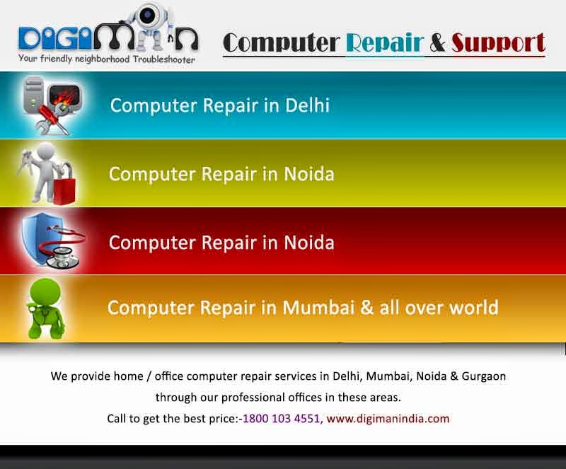 DigiMan India Branded PC Support Company in Delhi NCR, Mumbai