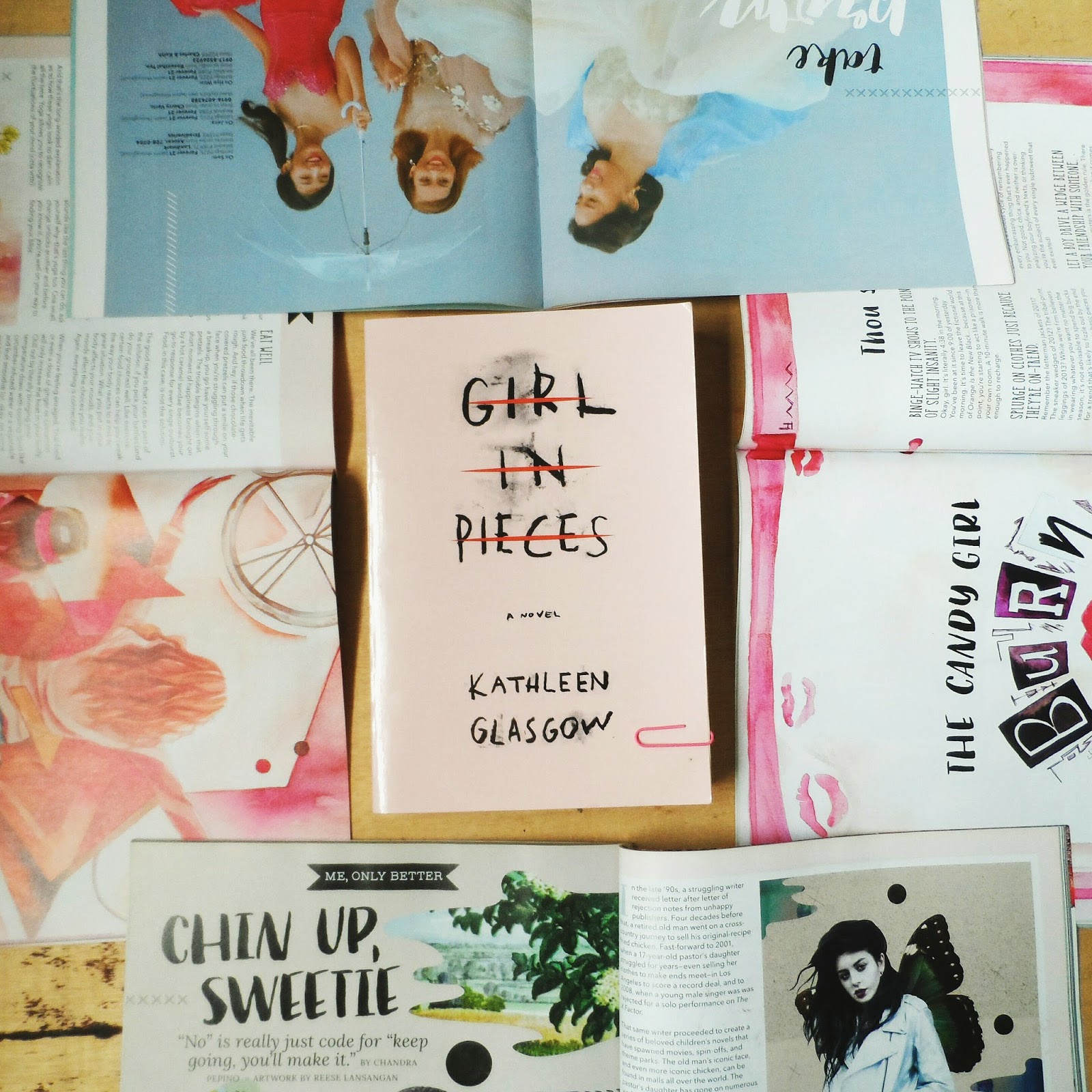 book review on girl in pieces