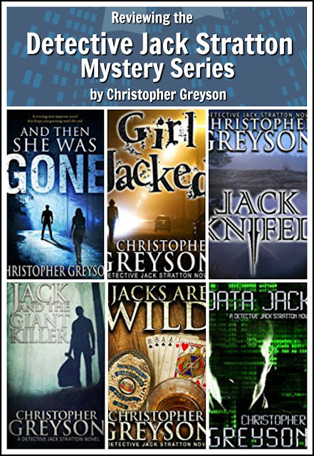 7 reasons I recommend the Detective Jack Stratton series by Christopher Greyson. A mystery-suspense-romance series review.