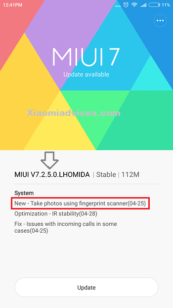 How to Take Selfie with Fingerprint on Xiaomi Redmi Note 3