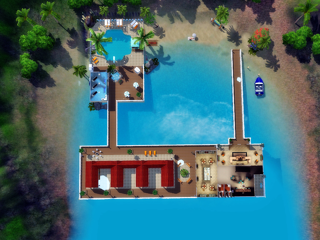 Sunrise Pier Resort Via Sims
