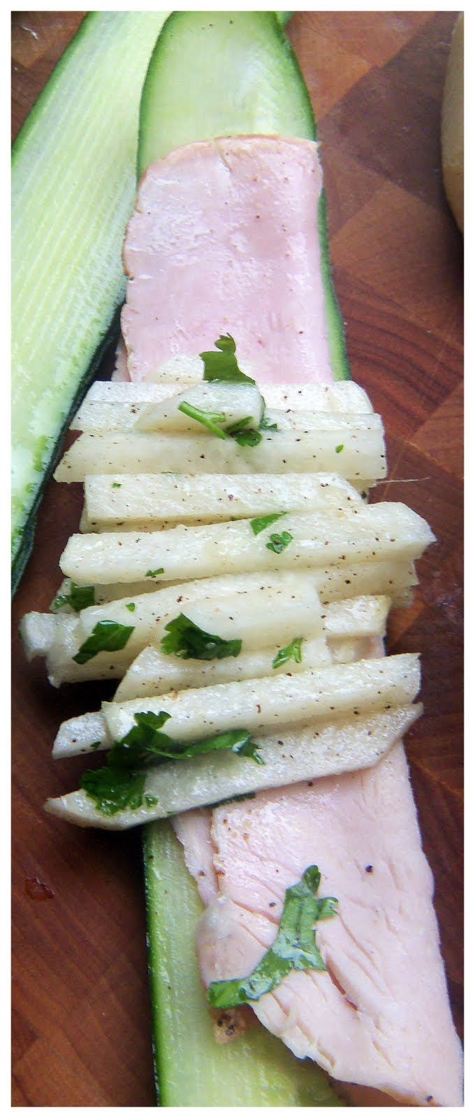 As Easy As Salt and Pepper Lime Cucumber Wraps