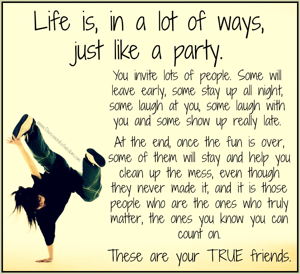 Life Is Just Like A Party