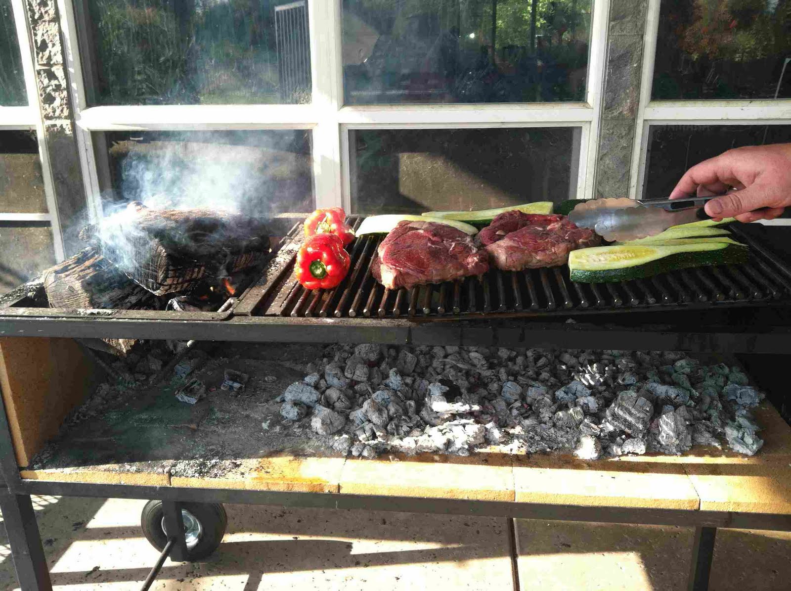 NorCal Ovenworks' Outdoor Kitchen Diary Using the Uruguayan Grill