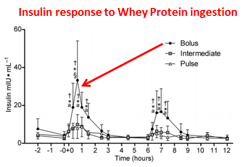 whey protein insulin spike reddit
