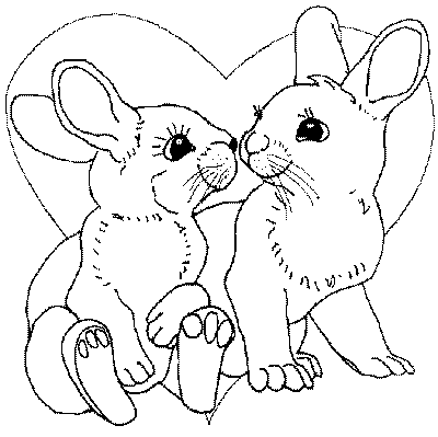 Wellcome to Image Archive: AUSMALBILDER HASEN