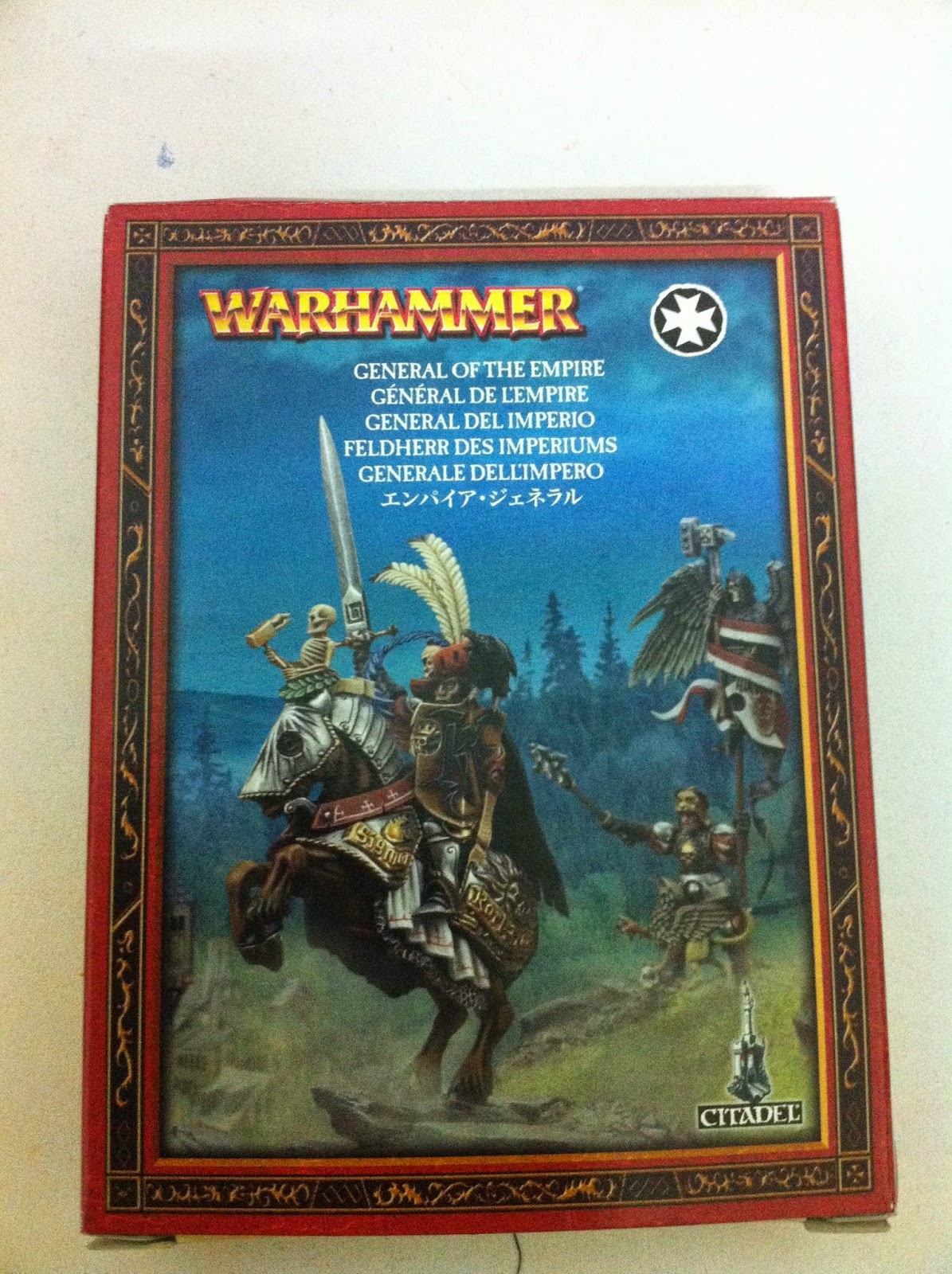 Izzy's Scale Model Figure Painting Figure 1 Warhammer General of