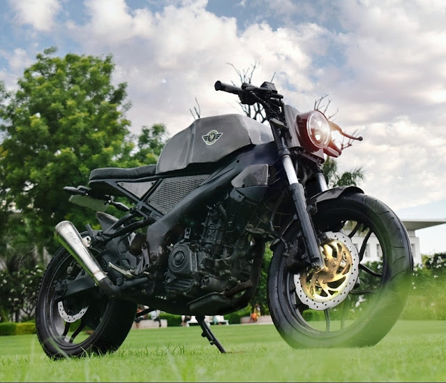 Kunwar customs Pulsar cafe racer